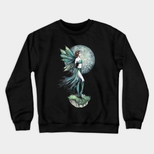 Fearless Fairy by Molly Harrison Crewneck Sweatshirt